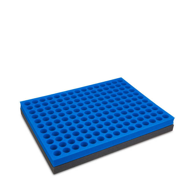 Foam insert for burner nozzle