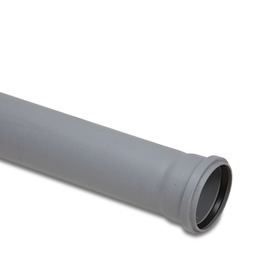 Plast. pipe 75-1000mm thread.bolt holder