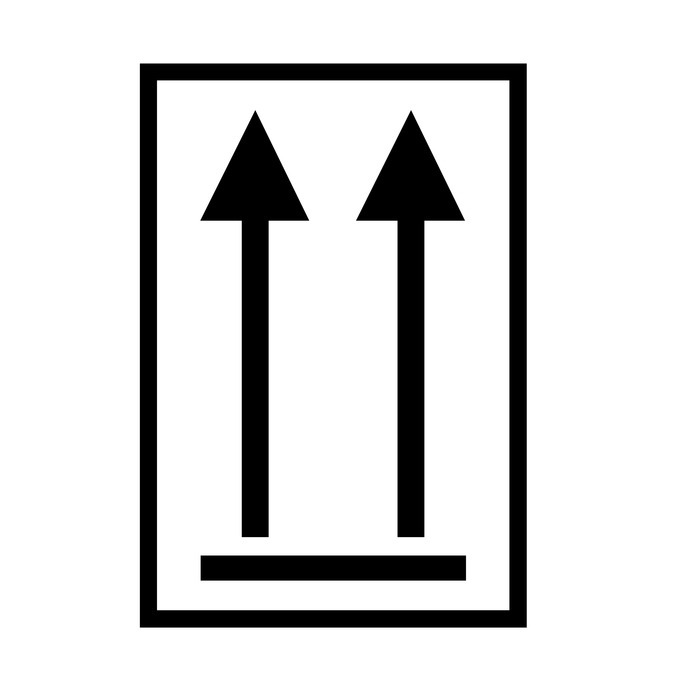 LQ directional label 74x105