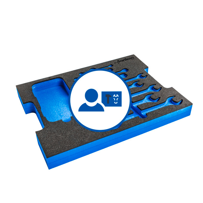 mySortimo inlay for L-BOXX G 102 thickness 65 mm