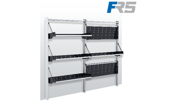 FR5: Sortimo folding racking for vehicles in the CEP sector